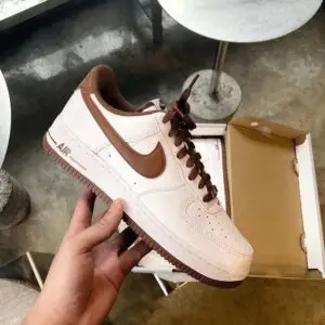 Nike Air Force 1 'Pecan' Suede Sneakers