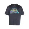 Off-White Graffiti logo-patch T-shirt