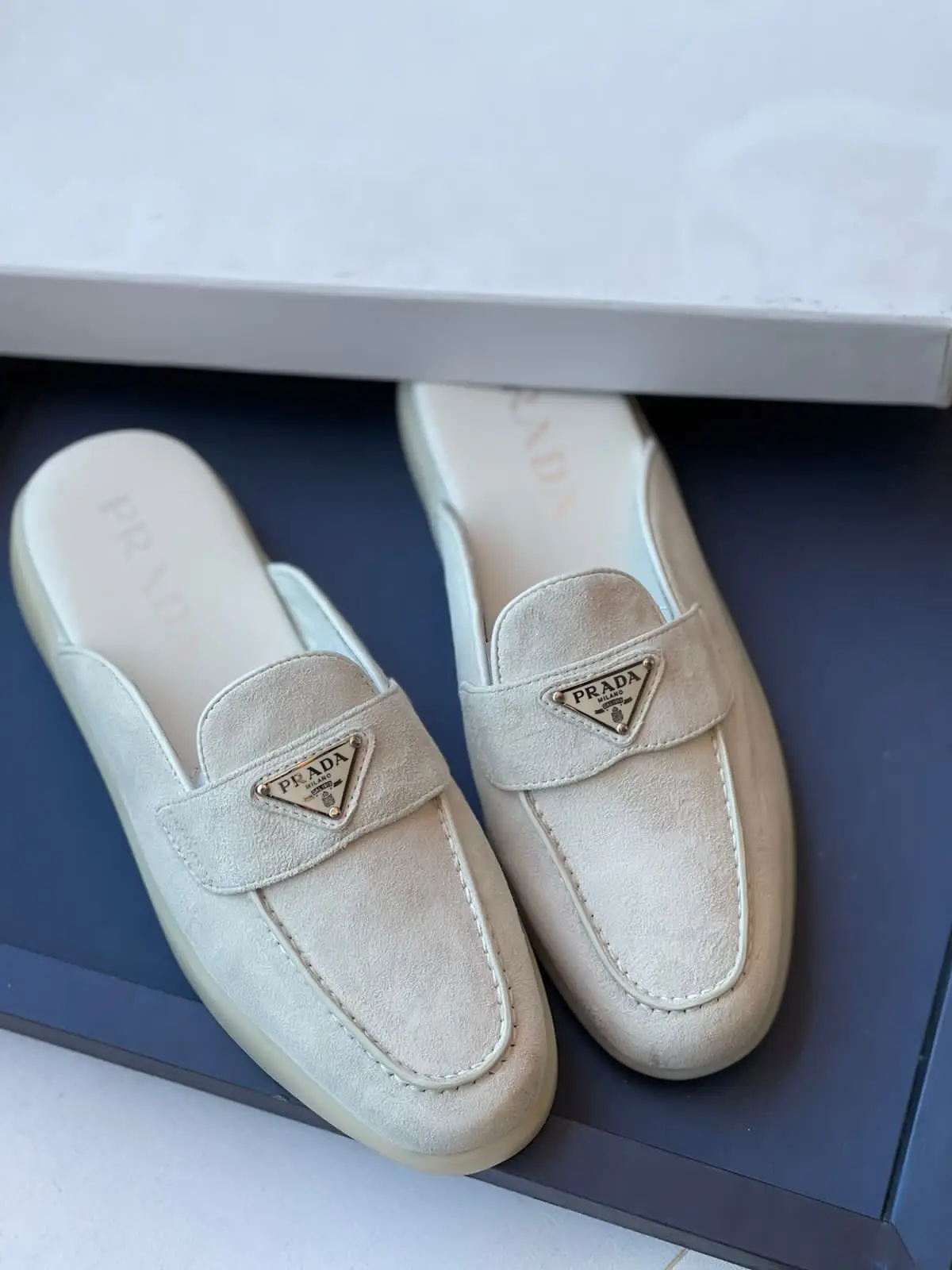 PRADA Leather Mules PRADA Leather Mules