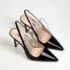 PRADA Patent Leather Slingback Pump