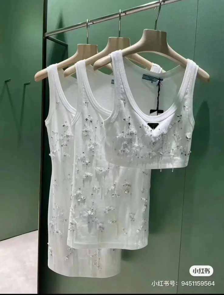 PRADA Sequined Tank Top PRADA Sequined Tank Top
