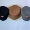 PRADA Black Velvet Beret Cap