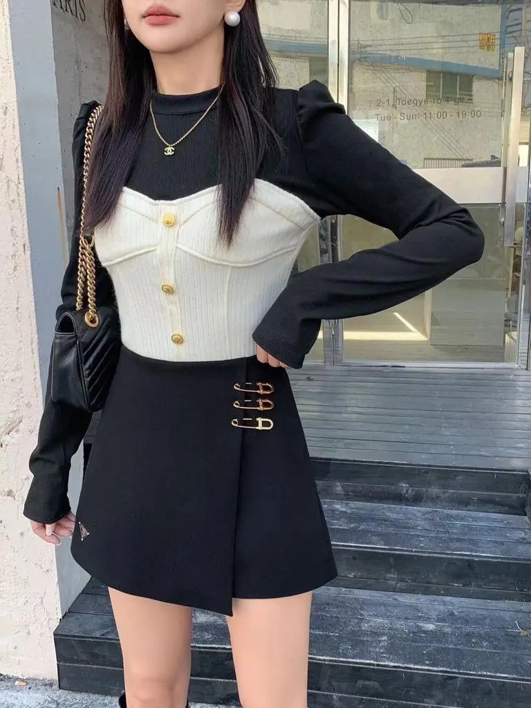 PRADA Black Leather Top PRADA Black Leather Top