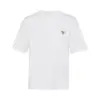Prada triangle-logo cotton T-shirt