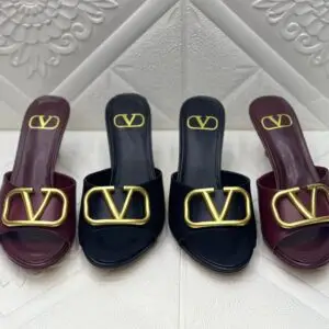 Valentino Rockstud Leather Sandals