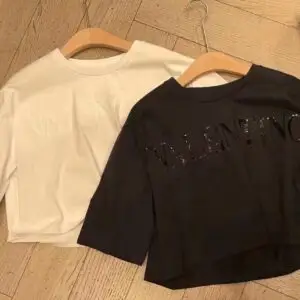VALENTINO Logo Cropped T-shirt