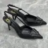 Valentino Garavani Vlogo Leather Heels
