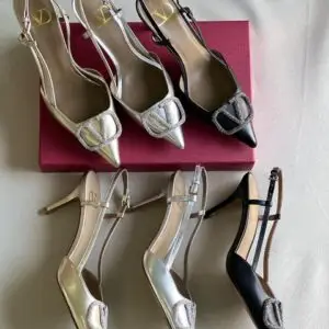 VALENTINO Elegant Pointed Toe Stiletto Heels