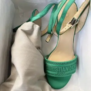 VALENTINO Garavani Rockstud Metallic Thread Heel Sandals