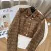 Versace Allover Print Bomber Jacket