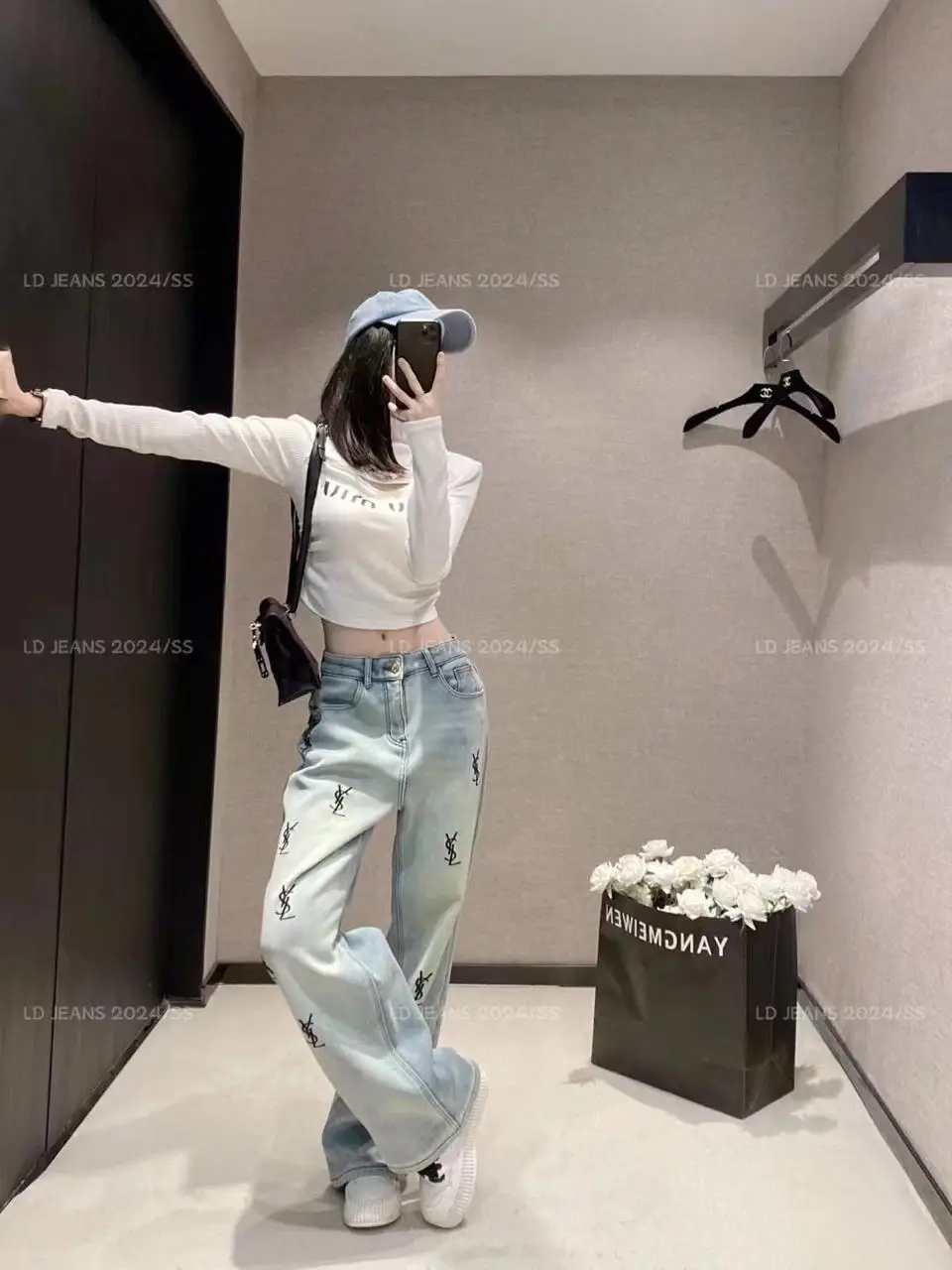 YSL Baggy Jeans for Women YSL Baggy Jeans for Women