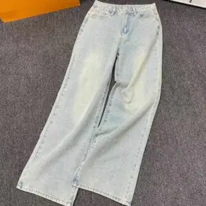 YSL Light Blue Flare Jeans for Women
