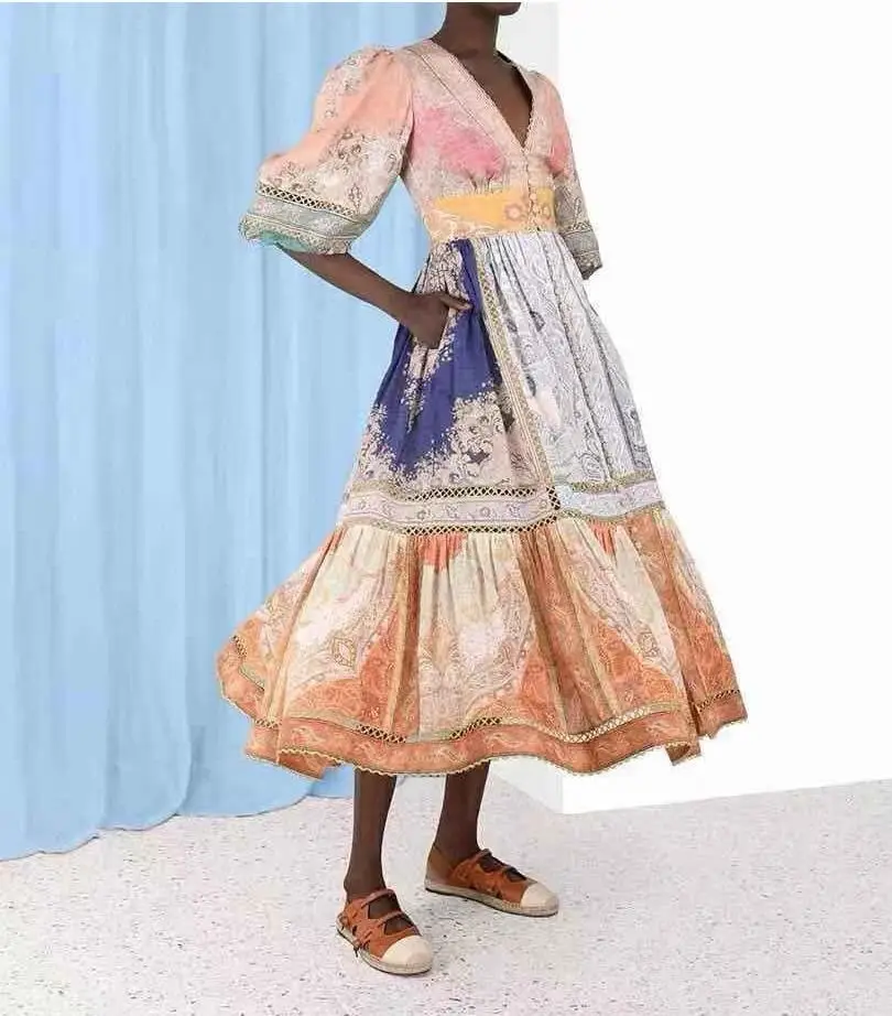 ZIMMERMANN Lantern Midi Dress ZIMMERMANN Lantern Midi Dress