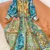 ZIMMERMANN Floral Print Silk Dress