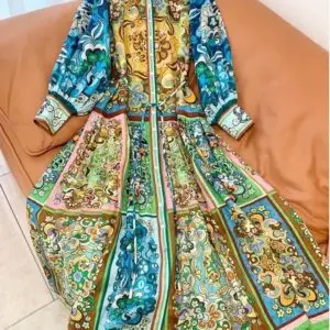 ZIMMERMANN Floral Print Silk Dress