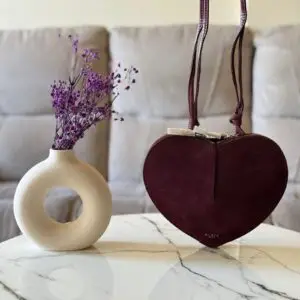 ALAIA Heart-Shaped Love Purse