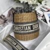 Christian Dior Wicker Bucket Bag