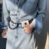 CHANEL Quilted AirPods Belt