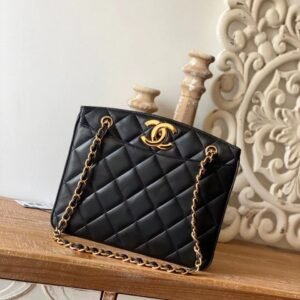 CHANEL Chain Tote Shoulder Bag