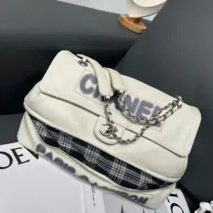 CHANEL Expandable Paris London Flap Tote Bag