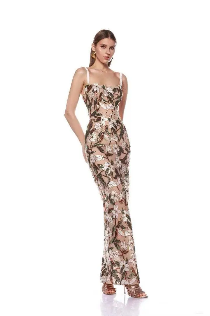 D&G Embroidered Maxi Dress D&G Embroidered Maxi Dress