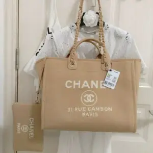 Chanel Small Deauville Shopping Bag