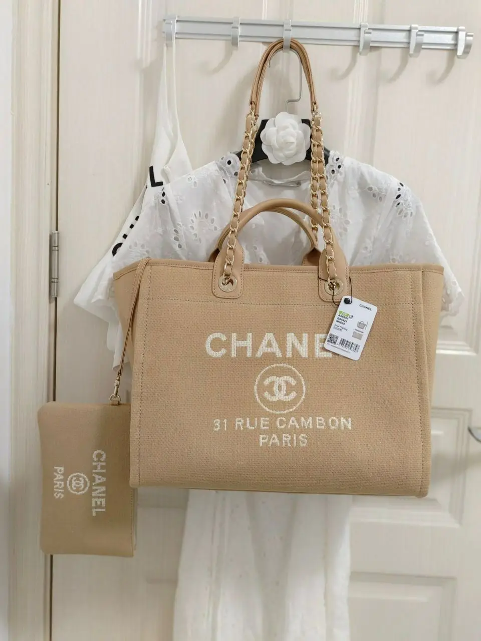 Chanel Small Deauville Shopping Bag Chanel Small Deauville Shopping Bag