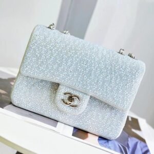 CHANEL Embellished Pearl Crossbody Bag