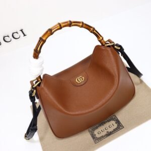 Gucci Diana Leather Shoulder Bag