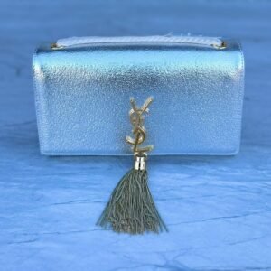 YSL Saint Laurent Leather Clutch Bag