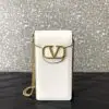 Valentino Garavani Vlogo Mini Leather Phone Case