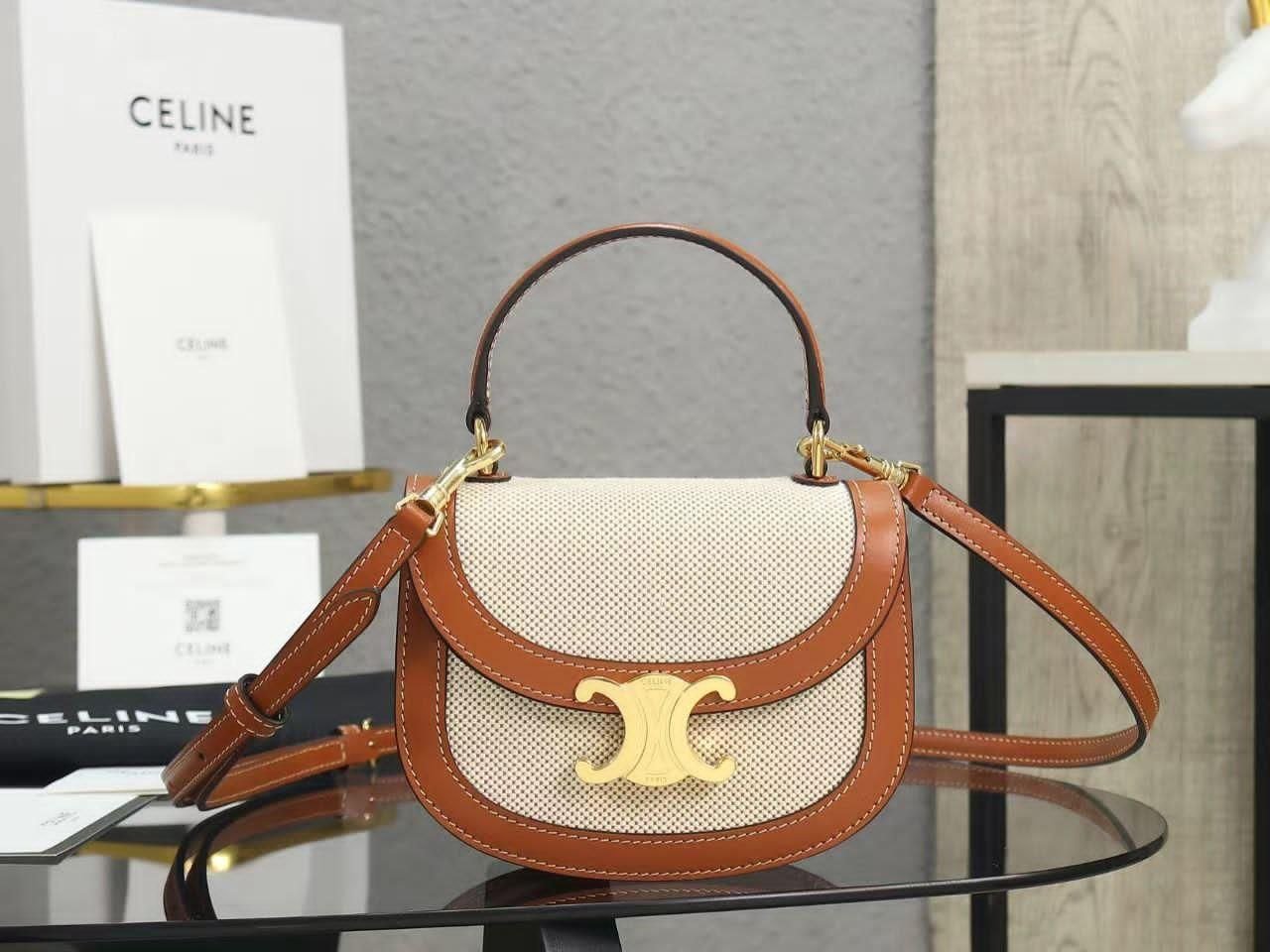 CELINE MINI BESACE Triomphe Bag CELINE MINI BESACE Triomphe Bag