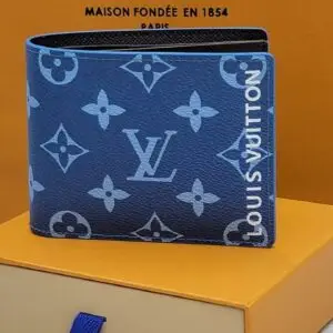 Double Card Holder Monogram Canvas