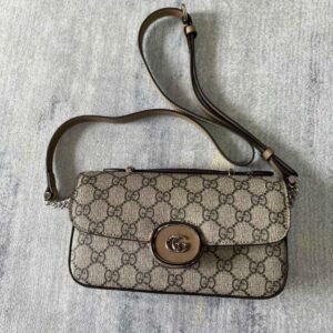 Gucci Petite GG Supreme Shoulder Bag