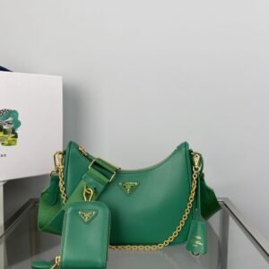 Prada Saffiano Leather Shoulder Bag