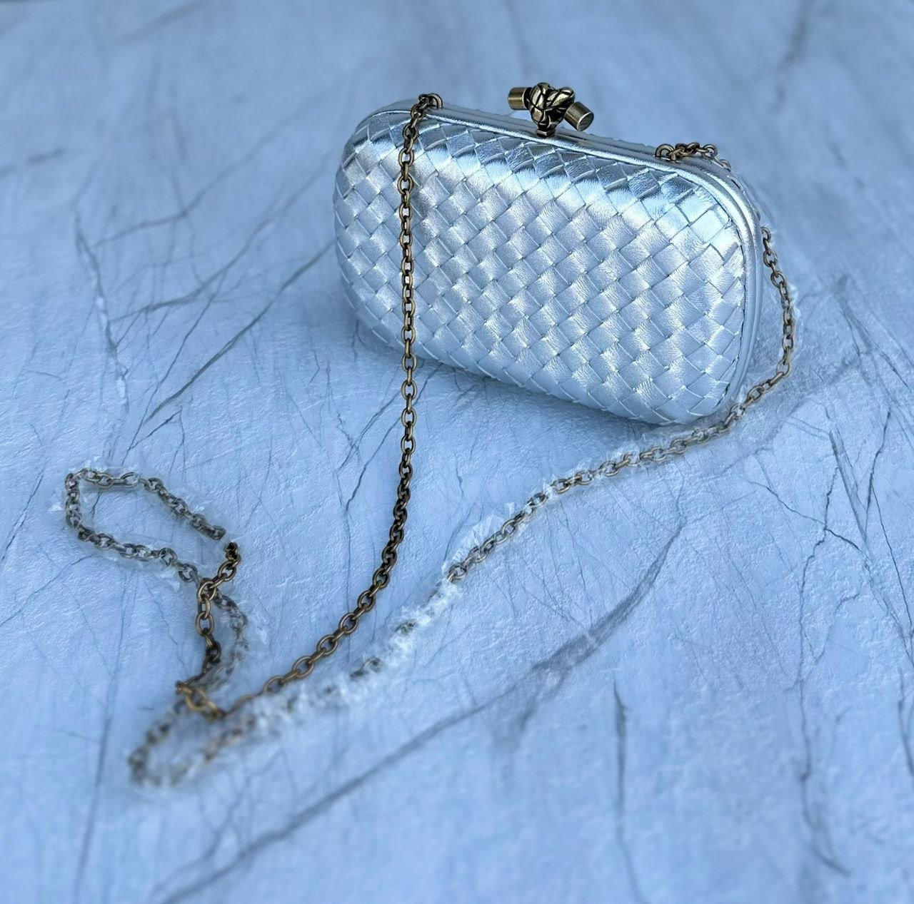 Bottega Veneta Patent Leather Clutch Bottega Veneta Patent Leather Clutch