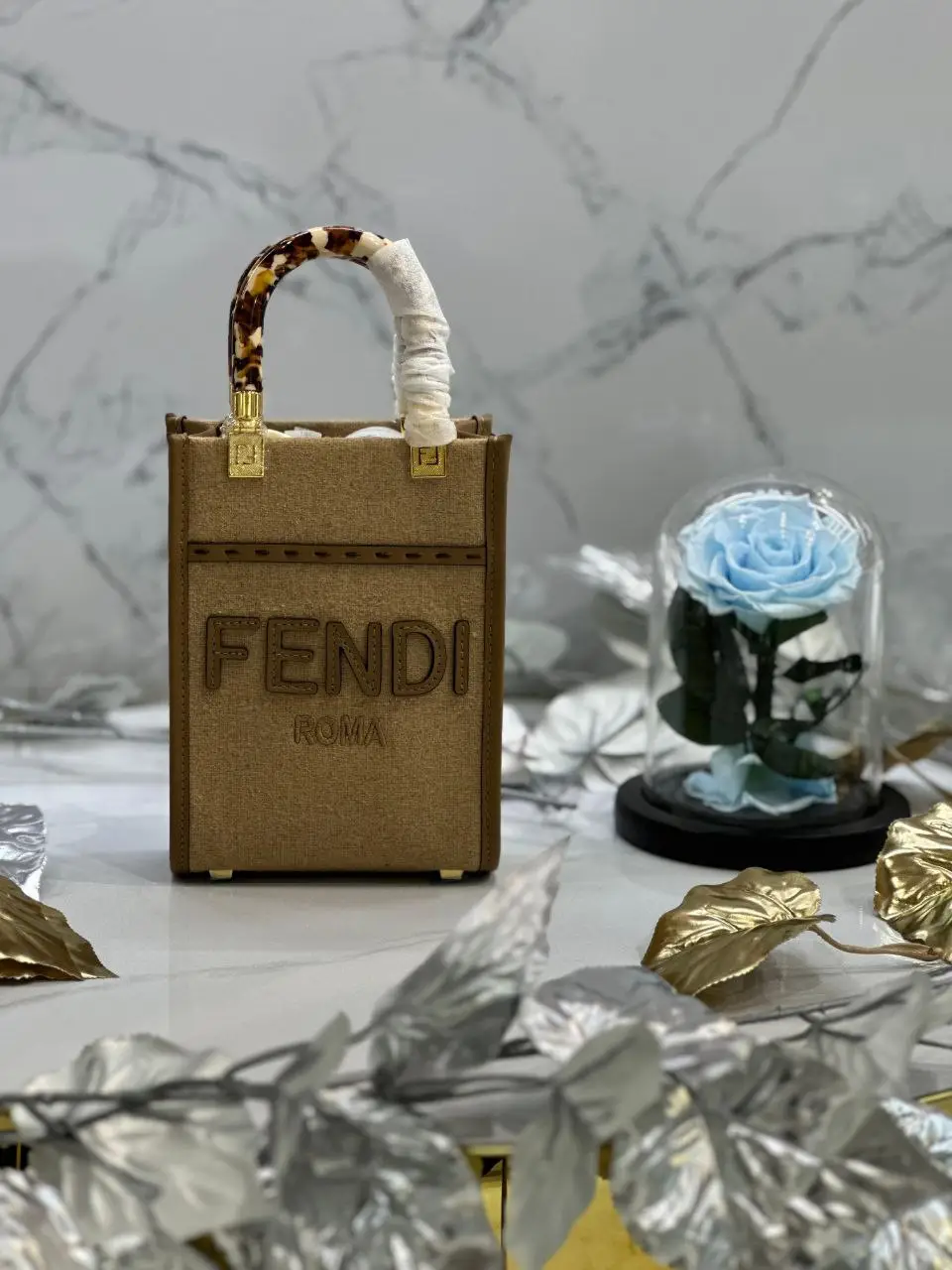 Fendi Mini Sunshine Tote Bag Fendi Mini Sunshine Tote Bag
