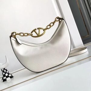 Valentino Garavani VLogo Moon Hobo Bag