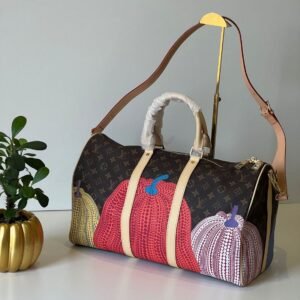 Louis Vuitton LV x YK Keepall 45 Handbag