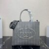 PRADA Embroidery Tote Bag