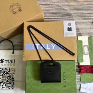 Gucci GG Marmont Top Handle Card Case Wallet Bag