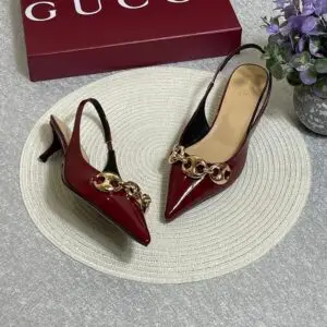 GUCCI Women's Slingback with Marina Chain