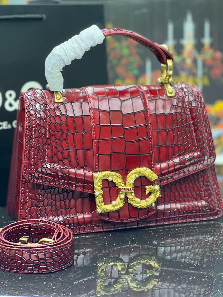 Dolce & Gabbana Amore Croco Bag Dolce & Gabbana Amore Croco Bag