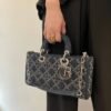 Dior Cannage Denin D-Joy Bag