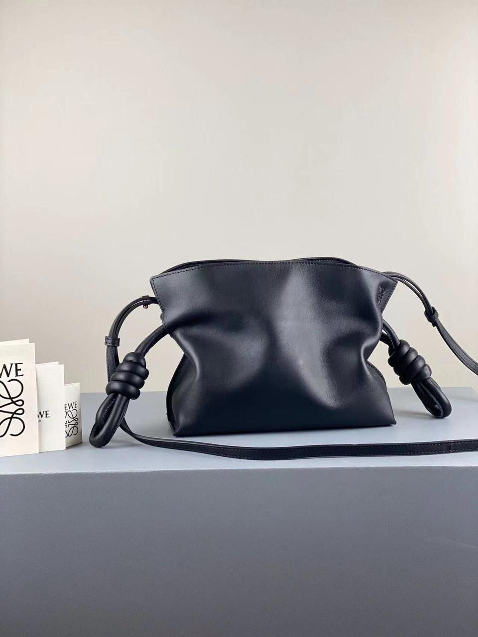 LOEWE Flamenco Leather Clutch Bag LOEWE Flamenco Leather Clutch Bag