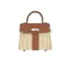 Mini Picnic Kelly 20 Swift Palladium Hardware - Dubai Fashion LUX