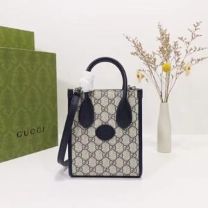 Gucci GG Supreme Mini Tote Bag