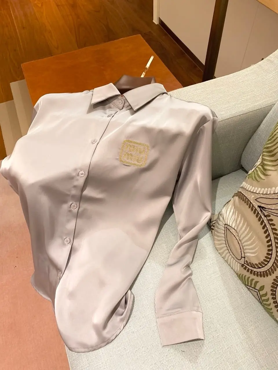 MIU MIU Inspired Collar Shirt MIU MIU Inspired Collar Shirt