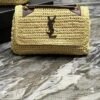 YSL Niki Raffia Shoulder Bag