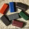 Goyard Jouvence Leather Clutch Bag